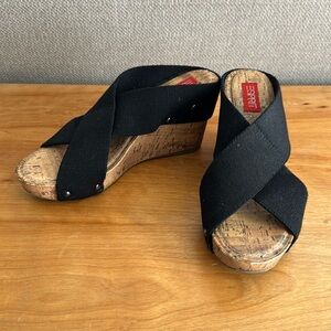 Esprit Cork Wedges, 8.5M